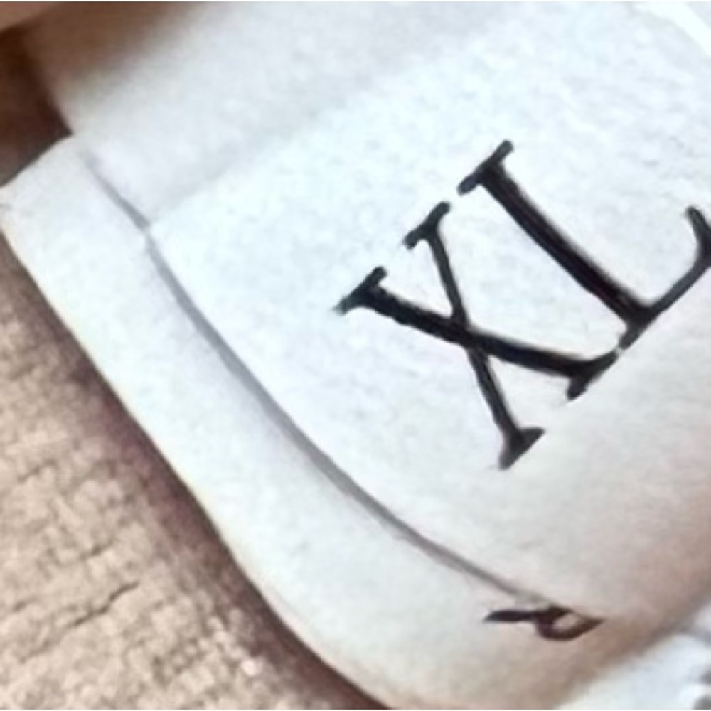 New Tan Long Sleeve Blouse with Tie Front and Mock Ruffle Collar - Picture 2 of 7